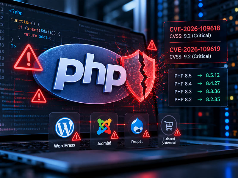 PHP'de Kritik Güvenlik Açığı
